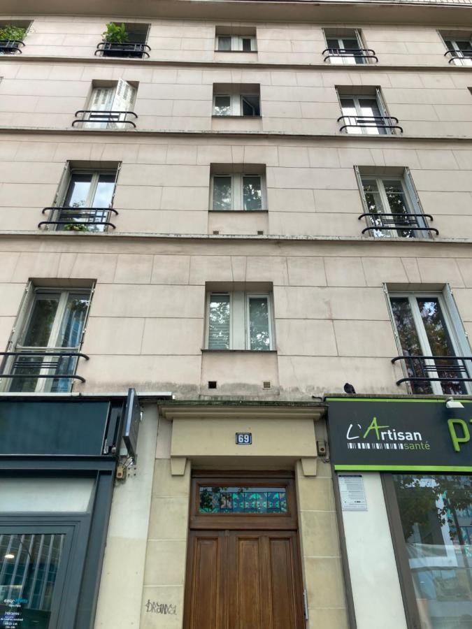 Appartement Montparnasse Parijs Buitenkant foto